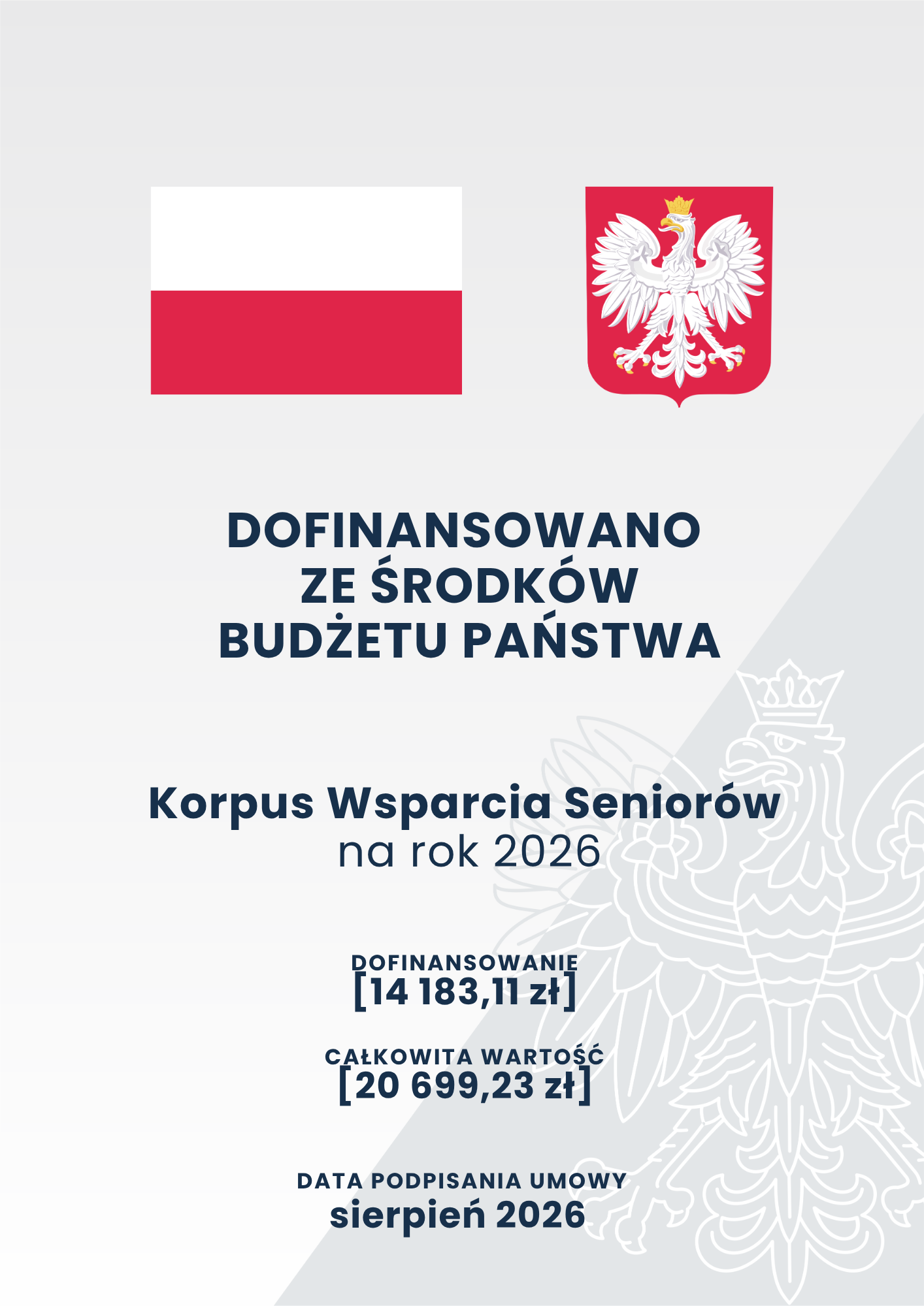 Plakat informacyjny